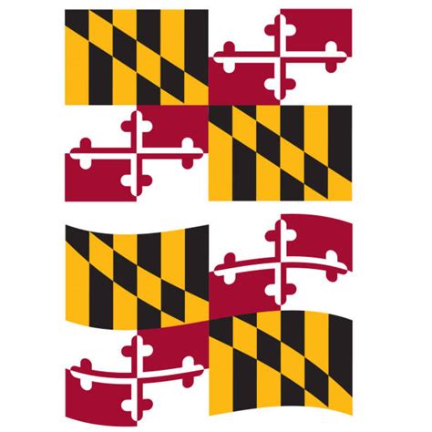 160 Maryland Flag Stock Illustrations Royalty Free Vector Graphics