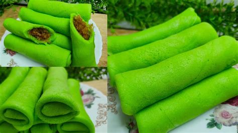 Cara Buat Kuih Ketayap Mudah Dan Sedap Youtube