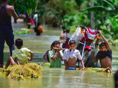 Assam Floods Death Toll Crosses 30 Over 1 6 Lakh People Affected