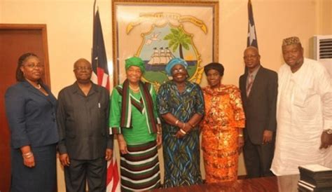 Liberia president receives report from the constitutional review ...