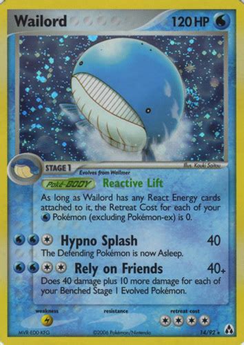 Wailord Pokémon Card Value & Price | PokemonCardValue