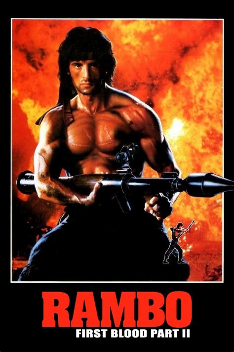 Rambo: First Blood Part II (1985) - Posters — The Movie Database (TMDB)