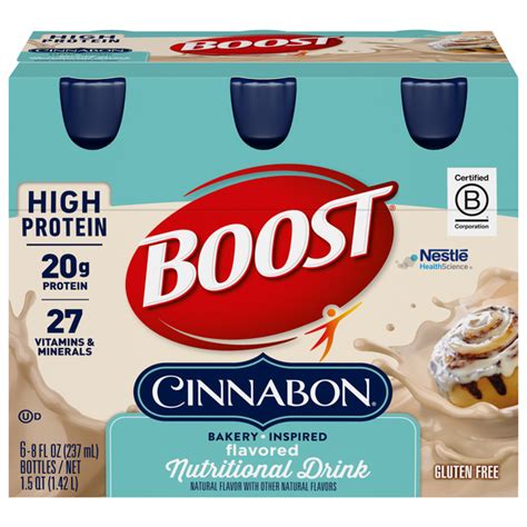 Save On Boost Cinnabon Flavored Nutritional Drink Ct Order Online