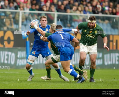 Autumn Nations Series ANS Rugby Italy V South Africa 19 November