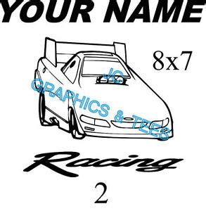 Drag Racing Window Decal, Funny Car Sticker, Top Fuel Graphic