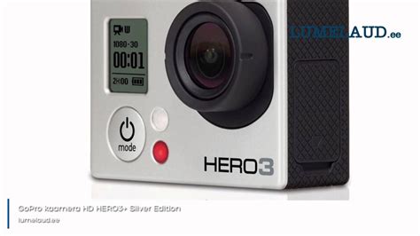 GoPro Kaamera HD HERO3 Silver Edition CHDHN 302 YouTube