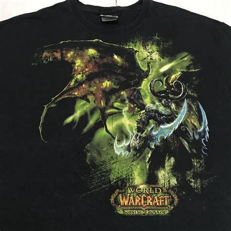 Vintage Jinx Blizzard World Of Warcraft The Burning Crusade T Shirt Grailed