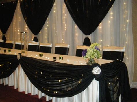 Backdrop For Wedding Head Table