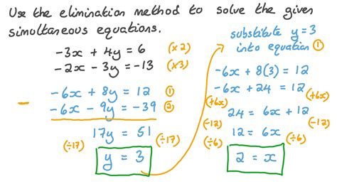 How To Solve Simultaneous Equations By Elimination Tessshebaylo