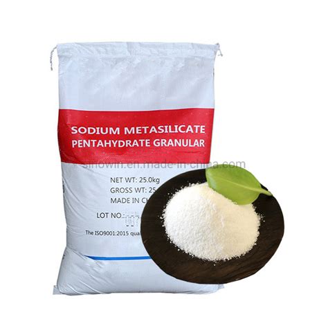 Detergent Na2s03 5h20 Plant Anhydrous Pentahydrate Sodium Metasilicate