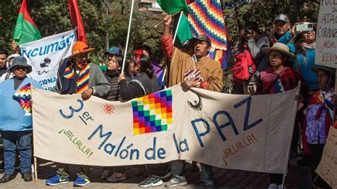 Pueblos Originarios De Jujuy Llegan A Caba Para Marchar Contra La