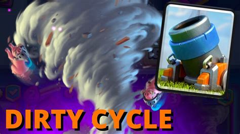 MORTAR CYCLE Best 2 6 Tornado Mortar Cycle Deck CLASH ROYALE YouTube