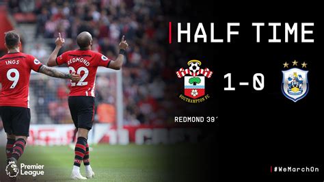 Southampton Fc On Twitter Half Time Saintsfc Htafc