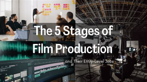 The 5 Stages Of Film Production - Hollywood Onramp