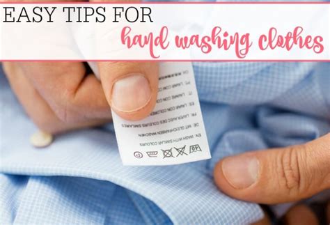 How To Hand Wash Clothes - Frugally Blonde