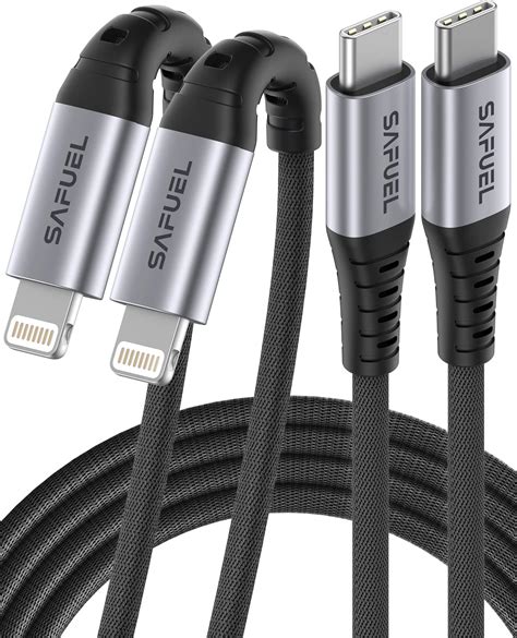 Anker Lot De C Bles Lightning En Nylon De Qualit Sup Rieure