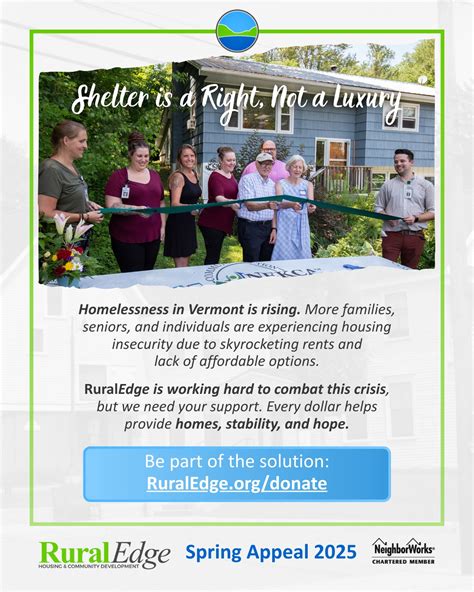 RuralEdge - 📊 𝗛𝗼𝗺𝗲𝗹𝗲𝘀𝘀𝗻𝗲𝘀𝘀 𝗶𝗻 𝗩𝗲𝗿𝗺𝗼𝗻𝘁 𝗶𝘀 𝗿𝗶𝘀𝗶𝗻𝗴. More families, seniors