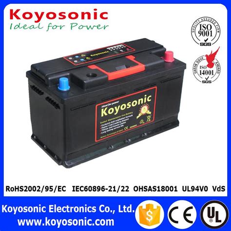 DIN Standard 12V 95AH Lead Acid MF Car Battery With Competitive Price