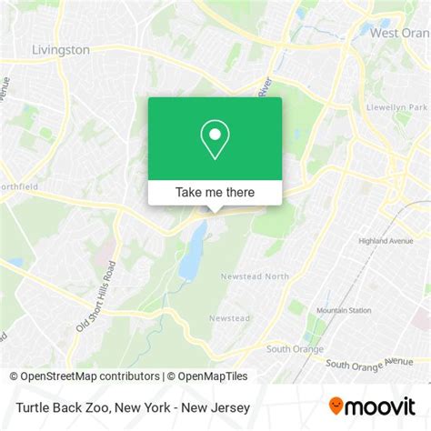 How to get to Turtle Back Zoo in West Orange, Nj by bus, train or subway?