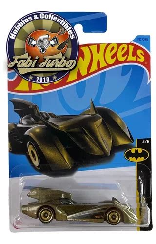 Hot Wheels Batman Batmobile The Brave The Bold Dourado