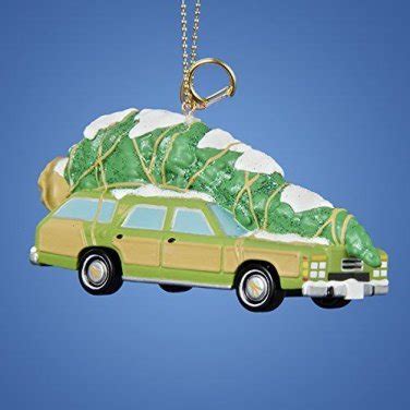 National Lampoon Christmas Vacation Station Wagon Clip Ornament