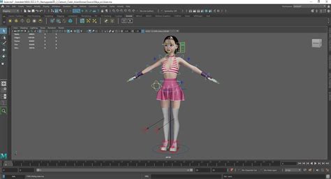 3D Model Naked Girl Asian Woman RealTime Japanese Korean Female 3D VR