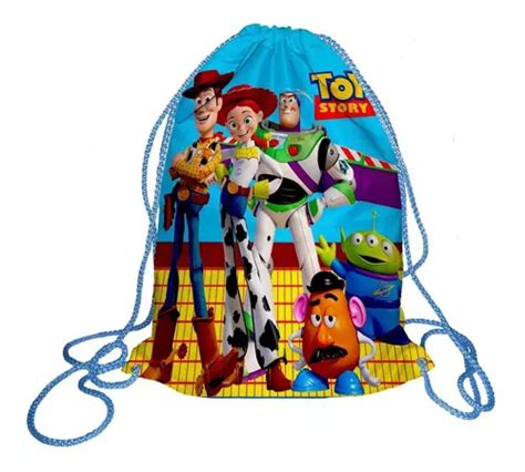 40 Morralito Dulcero Bolo Fiesta Infantil Toy Story 1 Envío Gratis