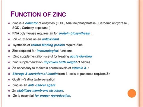 Zinc Toxicity