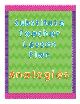 Results For Analogy Lesson Plans TPT