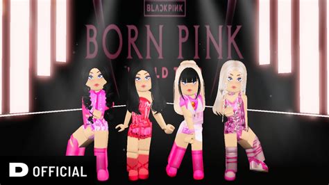 Blackpink Born Pink World Tour Concert Day Rh Dance Studio Roblox