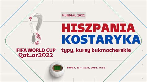 Hiszpania Kostaryka Typy kursy zakłady 23 11 2022