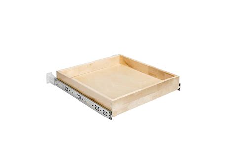 White Shaker Pull Out Shelf Rollout Tray Nelson Cabinetry