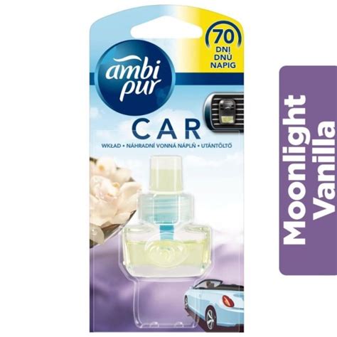 Ambi Pur Car Jaguar Moonlight Vanilla vôňa do auta 2 ml Bugy sk