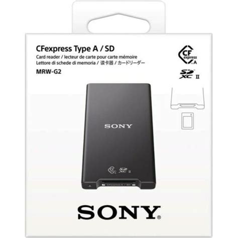 Sony MRW G2 CFexpress Type A SD Memory Card Reader SScamera