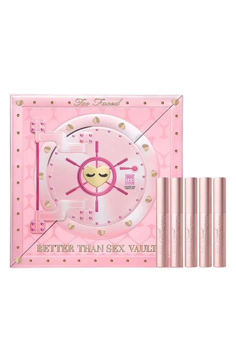 A Better Than Sex Mascara Restock Too Faced Full Size Better Than Sex Volumizing Mascara Vault