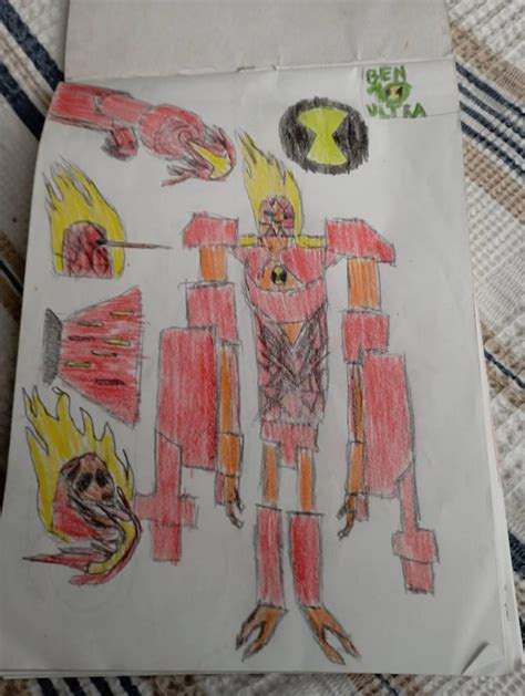 Ultra Heatblast Ben 10 Fan Made Alien By Ejeje61 On Deviantart