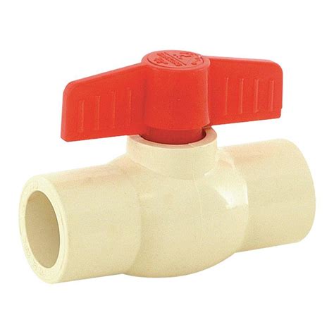 Eastman 1 In Slip X 1 In Slip Sch 80 Cpvc Ball Valve 48638 The