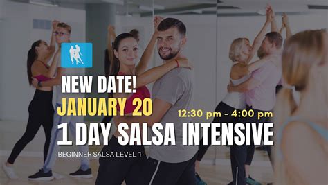 1 Day Salsa Intensive Beginner Level 1 The Salsa Center Lexington January 20 2024