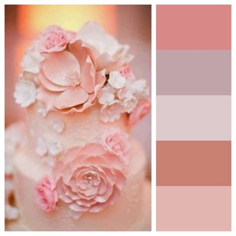 Dusty Rose Color Pallets Rose Color Color Schemes Color