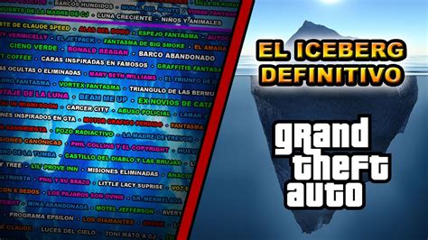 El Iceberg Definitivo De La Saga Gta Parte Youtube