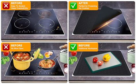 Stove Top Covers For Electric Stove 28 X 20 Silicone Stove Top Cover Foldable