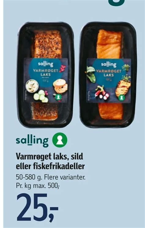 Varmr Get Laks Sild Eller Fiskefrikadeller Tilbud Hos F Tex