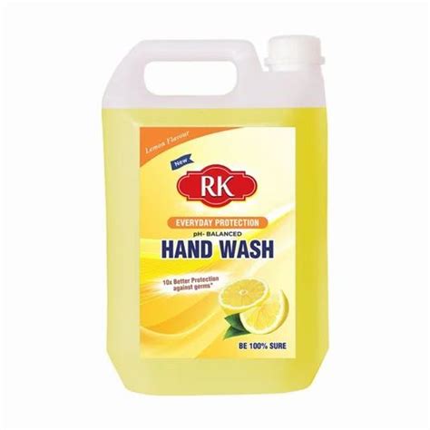 L Rk Lemon Liquid Hand Wash Can At Rs In Bengaluru Id