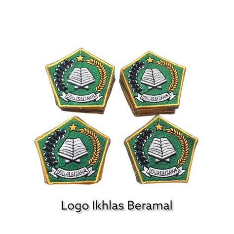 Jual Logo Ikhlas Beramal Kemenag Kementrian Agama Indonesia Shopee