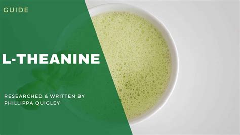 L-Theanine - What It Is, Benefits & Where To Find It