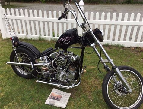 Period Custom – 1940 Harley-Davidson Knucklehead Chopper | Bike-urious