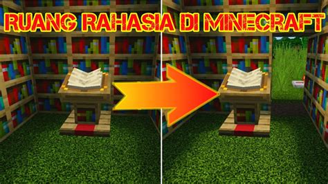 Cara Membuat Pintu Rahasia Atau Ruangan Rahasia Di Minecraft Redstone