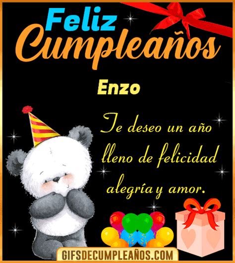 Feliz cumpleaños Enzo Frases Feliz Cumpleaños