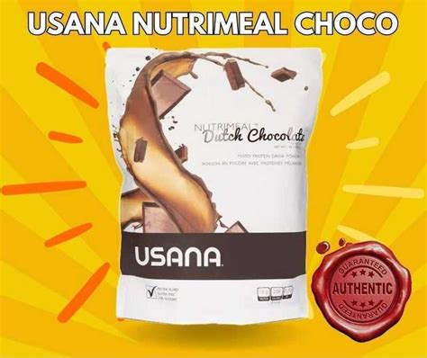 T09 USANA Nutrimeal Dutch Chocolate 100 Legit 540g Shopee Philippines