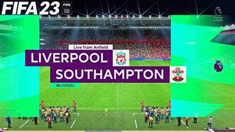 Fifa 23 Liverpool Vs Southampton Premier League English Ps5 Full